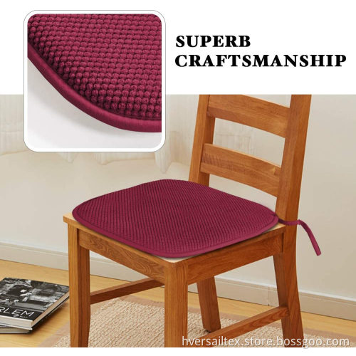 Comfity Memory Foam Chair Cushion Pads